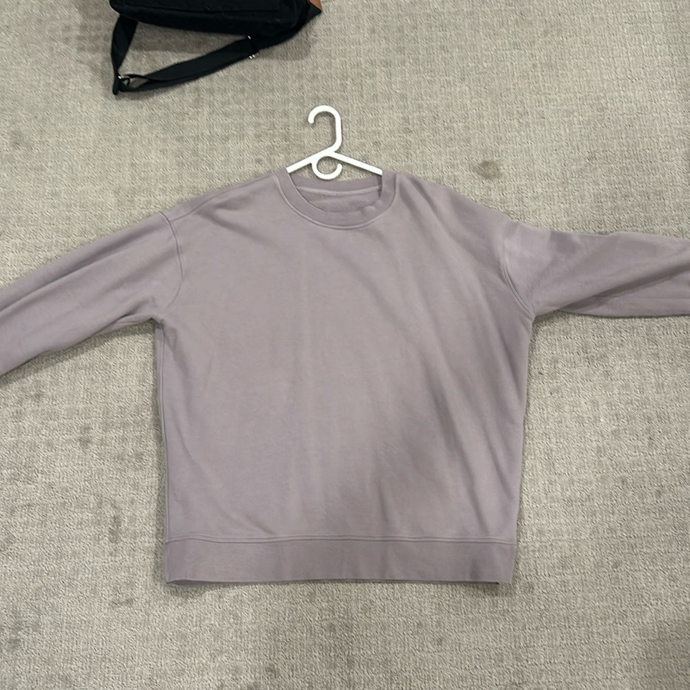 Lululemon crewneck size 8 light purple